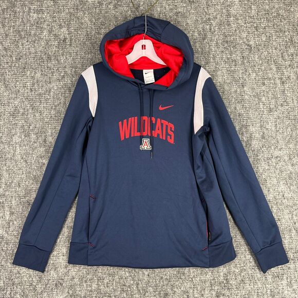University of Arizona Wildcats Mens Hoodie Medium Nike Therma-Fit NCAA PAC-12‎ - Picture 1 of 10